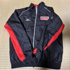 Mizuno TRD ジャケット 黒 赤 Mizuno TRD ジャンパー 黒/赤