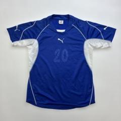 PUMA サッカーシャツ 青
