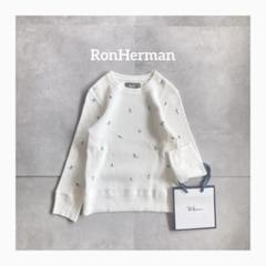 【美品✨️】RonHerman サーファー柄 ワッフルサーマル 総柄 XS 美品✨️】RonHerman サーファー柄 ワッフルサーマル 総柄 XS