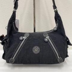 ●9841 Kipling キプリング　ユニセックス　ショルダーバッグ　ブラック