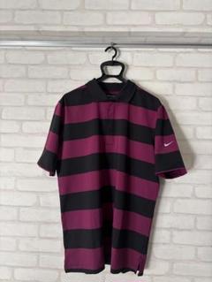 GOLF NIKE ナイキゴルフ ゴルフウェアポロシャツボーダーメンズ