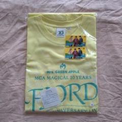 Mrs. GREEN APPLE FJORD グリッターロゴTシャツ