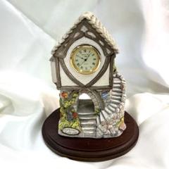 イギリスより輸入品ネイチャークラフト　 　石枠置時計1960年代