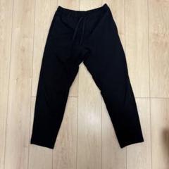 ブラックジャージパンツ