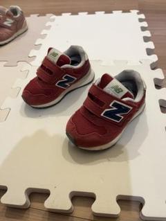New Balance キッズシューズ レッド ピンク