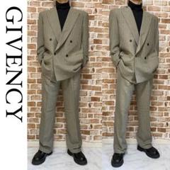 GIVENCHY 紺ブレスーツ セットアップ 金ボタン ネイビー 大きいサイズ GIVENCHY 紺ブレスーツ セットアップ 金ボタン ネイビー 大きいサイズ