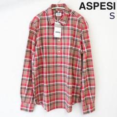 新品 ASPESI ブルオーバー シャツ カジュアル 長袖 トップス Sサイズ