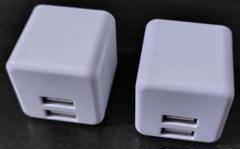 エレコム USB充電器 EC-AC9112WH 2個セットのサムネイル