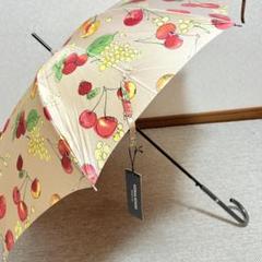 パーティを彩るご馳走や ソニアリキエル メルカリ - 晴雨兼用軽量長傘 チェリーフルーツ総柄 小物