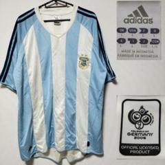 2006 アディダス アルゼンチン代表 ウェア  W杯  ユニフォーム 楽天市場】アルゼンチン代表 2006 アウェイ（紺） #19 MESSI