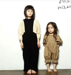 ブラックオーバーオール 】 BR_3T X Oversized black overalls