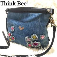 極美品★Think Bee！★ウォータールー デニムビジューハンドバッグ 2025年最新】シンクビー バッグ デニムの人気アイテム - メルカリ