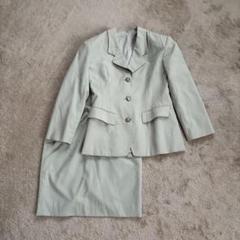 セットアップ　スーツ上下　ミントグリーン WHITE JOOLA