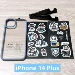 CASEKOO iPhone 14 Plus 用 ケース クリア