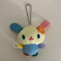 サンリオキャラクターズ ふわふわぬいぐるみ ボールチェーン　ウサハナ