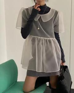ゆったりシアートップス✨センス光るオシャレアイテム✨映える