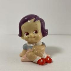希少　昭和レトロ　かんぎん　のばらちゃん　貯金箱 のばらちゃん×第一勧業銀行 かんぎん 当時物 ソフビ貯金箱