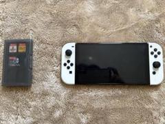Nintendo Switch 有機ELモデル　本体のみ&カセット3本