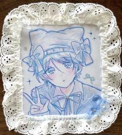 手描き　イラスト　オリジナル　色紙