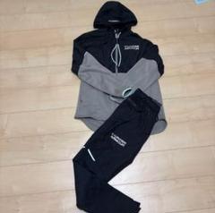 UNDER ARMOUR ジャージ上下セット ブラック/グレー