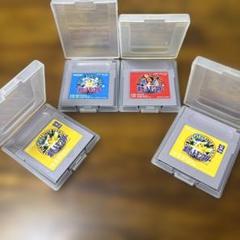 ゲームボーイ　ポケットモンスター4本セット　ケース付き