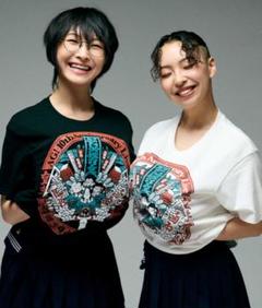 新しい学校のリーダーズ公式熊手Tシャツ 10周年記念 XXLソールドアウト品