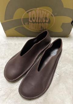 loints 　牛革 クロスストラップシューズ　38 loints 牛革 クロスストラップシューズ38