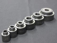 油圧パンチャー ダイスセット 6個組（Φ16〜Φ51）シャフト付き 穴あけ工具のサムネイル