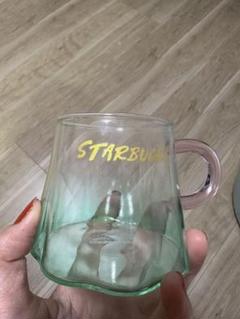 STARBUCKS ガラス製タンブラー グリーン