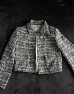 在庫なしZARAテクスチャージジャケット
