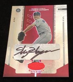 MLB 2004 DONRUSS MIRROR RED 長谷川滋利 AUTO