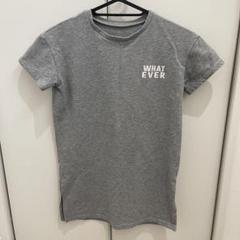 Tシャツワンピ グレー 女の子　110㎝　夏服　半袖