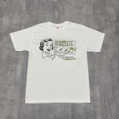 00s Hanes ヴィンテージ　Tシャツ　ラグビー　両面　デザイン　Y2K