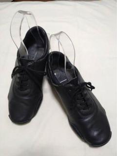 【美品】Ads dance ドレスシューズ　社交ダンス　レザー　ブラック26cm ADS(エーディーエス） シューズ 社交ダンスシューズの通販 GRACE