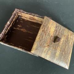 樺細工茶櫃 送料無料】秋田角館樺細工（桜皮細工）の茶びつ。山桜の木の皮を