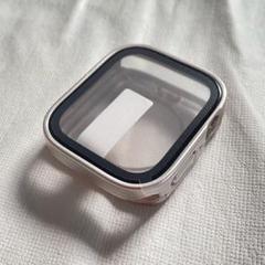 アップルウォッチカバー Applewatch 45mm シルバー