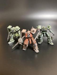 ガンダム アルティメットオペレーション ザク三体セット