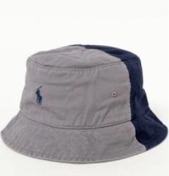 【新品未使用】 POLO RALPH LAUREN x BEAMS 別注 ハット POLO RALPH LAUREN - BEAMS 別注 ポロラルフローレン バイカラー