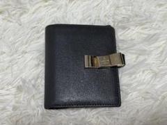 LANVIN ブラック 二つ折り財布