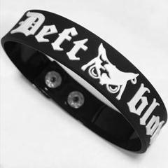 DEFTBLOW スナップ留めフクロウラバーバングル 使い方自由!