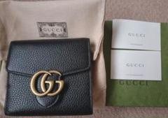 ☆再値下げ☆【新品・未使用品】GUCCI ブラック 二つ折り財布