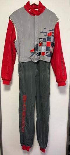 値下げ中→stand21 ポルシェ レーシングスーツ グレー/レッド 値下げ中→stand21 ポルシェ レーシングスーツ グレー/レッド