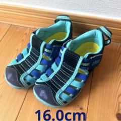 IFME メッシュサンダル ウォーターシューズ 16.0cm 青 男の子