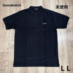 がまかつ　フィールドセンサー　ポロシャツ半袖　サイズＬブラック新品 がまかつフィールドセンサーポロシャツ半袖サイズLブラック新品