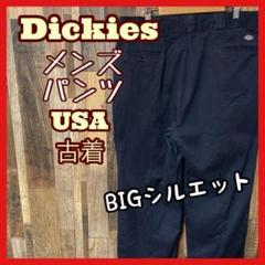 ディッキーズ XL 36 ネイビー ワーク メンズ パンツ USA古着 90s
