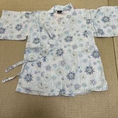 花柄上下セット 100cm