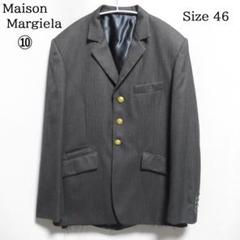 MAISON MARGIELA 10 ⑩ ジャケット ブレザー グレー 46 - メルカリ