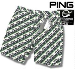 PING ターコイズ柄 パンツ LLサイズ 新品タグ付き