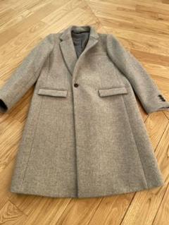【美品】ミュラーオブヨシオクボ ウールカシミヤ混チェスターコートネイビー S~M 2025年最新】ミュラーオブヨシオクボ レディース チェスター