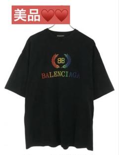 希少【BALENCIAGA】バレンシアガ BB 刺繍胸ロゴ Tシャツ BALENCIAGA - BALENCIAGA バレンシアガ Tシャツ ホワイト 白